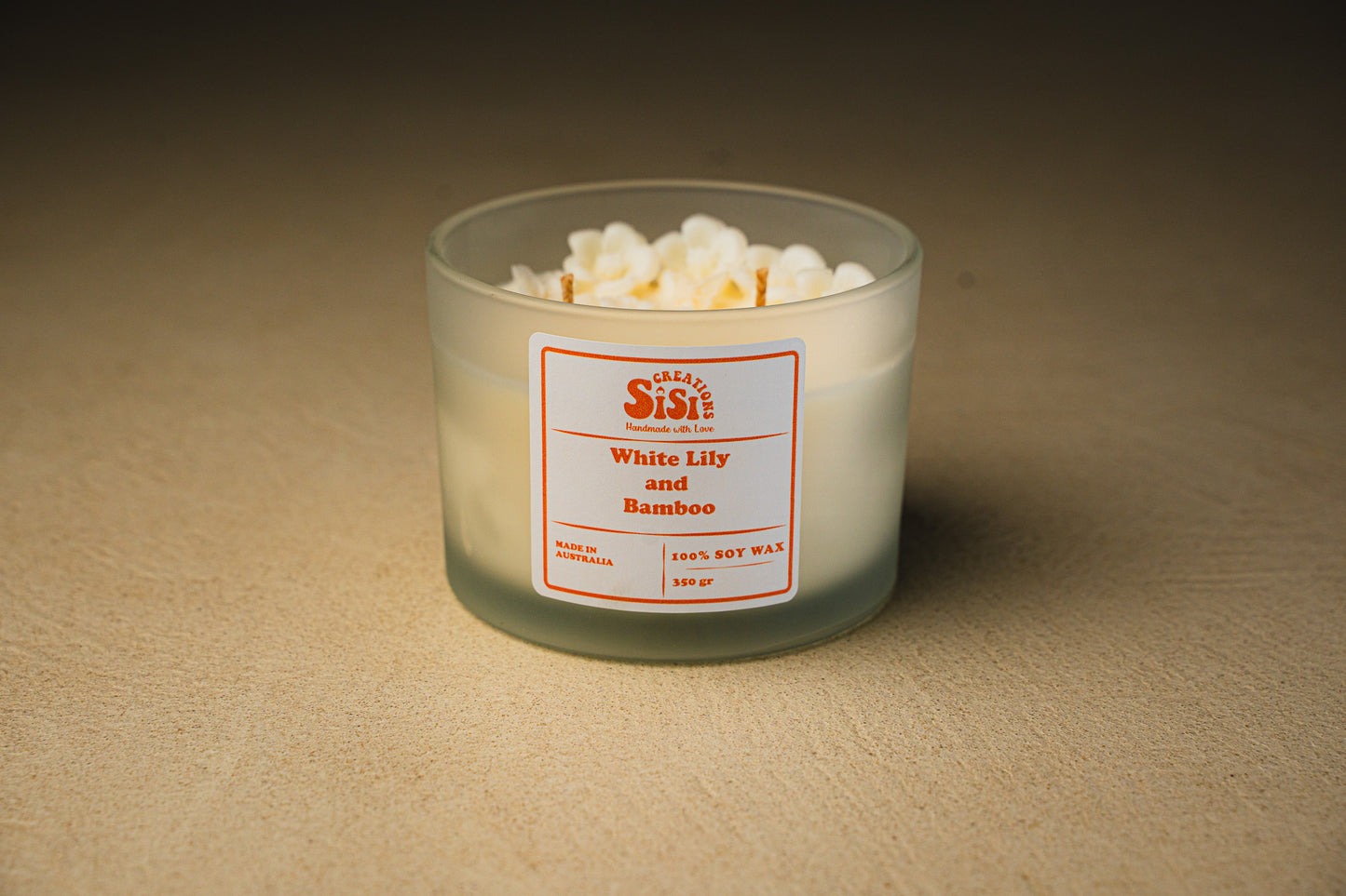 White Lily and Bamboo